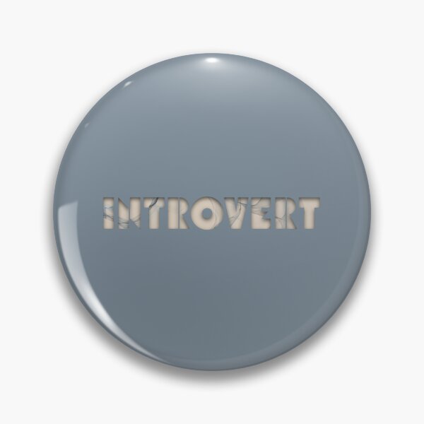 Item preview, Minimalist Introvert Typography Aesthetic Design designed and sold by Violet-Forge.