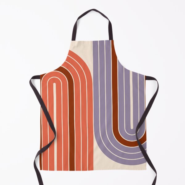 Aperçu de l'œuvre Motif d'arches géométriques minimalistes au coucher du soleil toscan créée et vendue par nineFlorals.