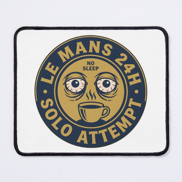 Item preview, Le Mans 24h Solo - Sim Racing Humor designed and sold by GarageGraphics.