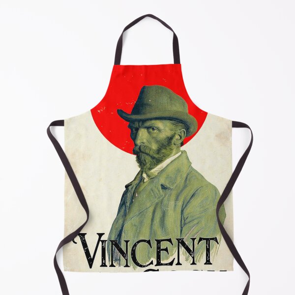 Item preview, Vintage Van Gogh Red Sun Portrait designed and sold by djovan.