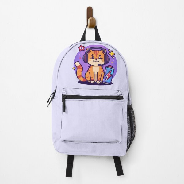 Item preview, Cat Powered Gaming Sticker designed and sold by Stylestickers55.