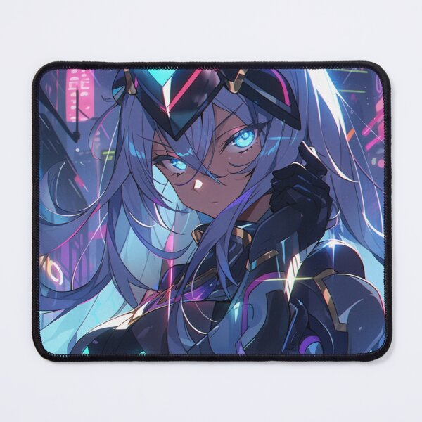 Item preview, Cyber warrior girl designed and sold by NeonRelicStore.