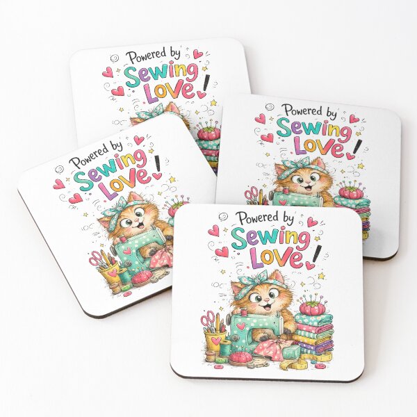 Item preview, Powered by Sewing Love Cute Sewing Quote | Seamstress Quilter Craft Lover Design designed and sold by EverStitchStudio ★★★★★.
