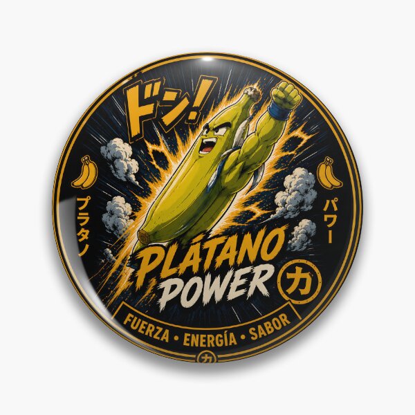 Item preview, Platano Power Anime Dominican Hero designed and sold by Dominicanada.