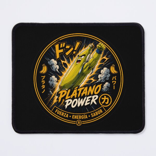 Item preview, Platano Power Anime Dominican Hero designed and sold by Dominicanada.