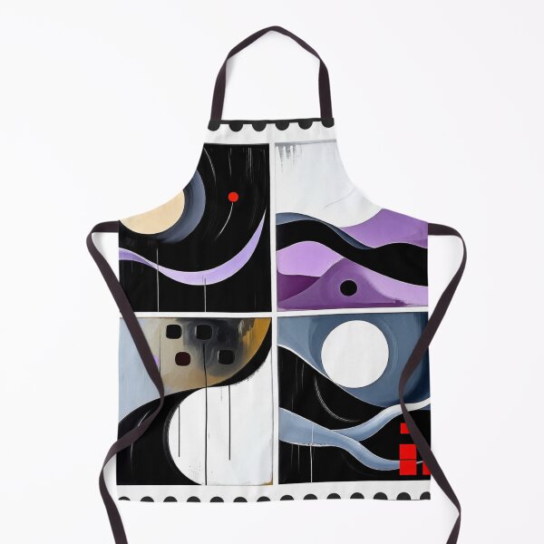 Item preview, quiet orbits stamp colorful geometric abstract design designed and sold by SmashingDeals.
