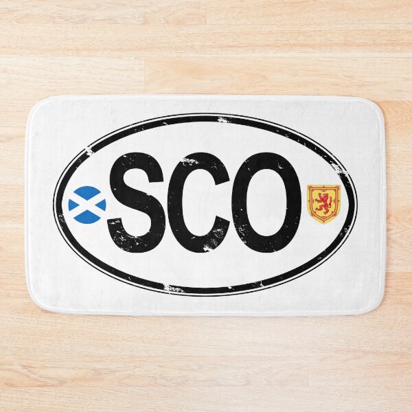 Artikelvorschau, Schottland Oval Country Code Aufkleber entworfen und verkauft von rogue-design.