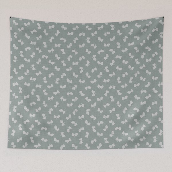 Item preview, Off-White Botanical Silhouette Floral on winter sage Neutral Cottagecore designed and sold by Designs by christel_treiber.