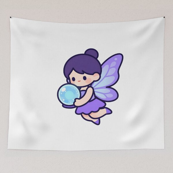 Item preview, Crystal Ball Fairy designed and sold by GenAnArt.