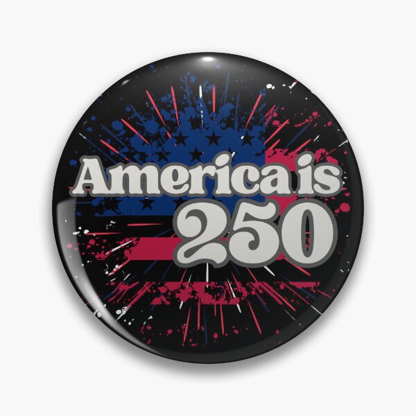 Item preview, America Is 250 Paint Splash Flag Burst — USA 250th Anniversary Patriotic Design designed and sold by GFamilyC.