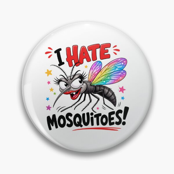 Item preview, I hate mosquitoes! designed and sold by KaSenArt26.