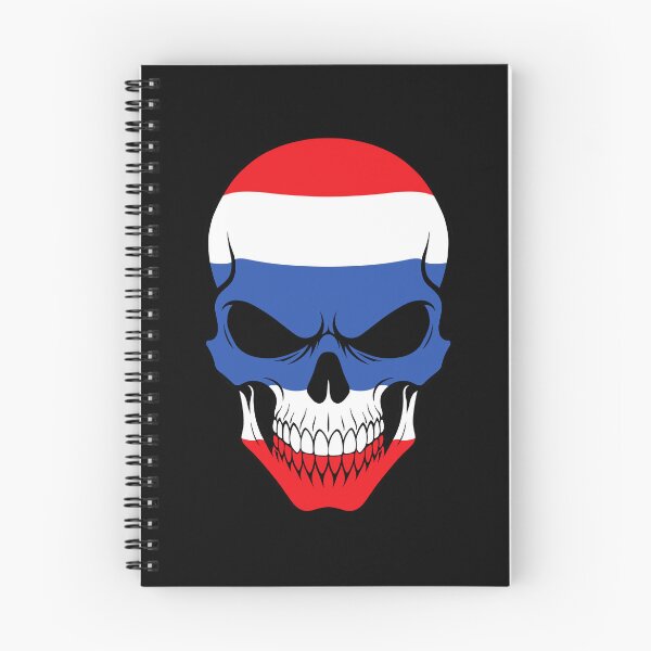 Item preview, Thailand Skull Flag designed and sold by JeffBartels.
