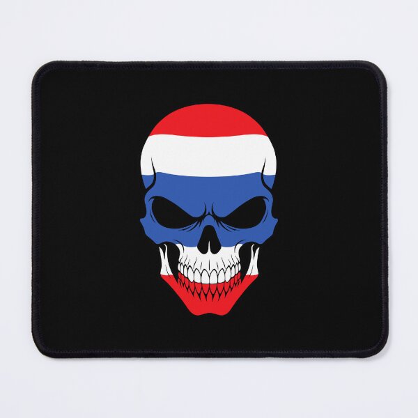 Item preview, Thailand Skull Flag designed and sold by JeffBartels.