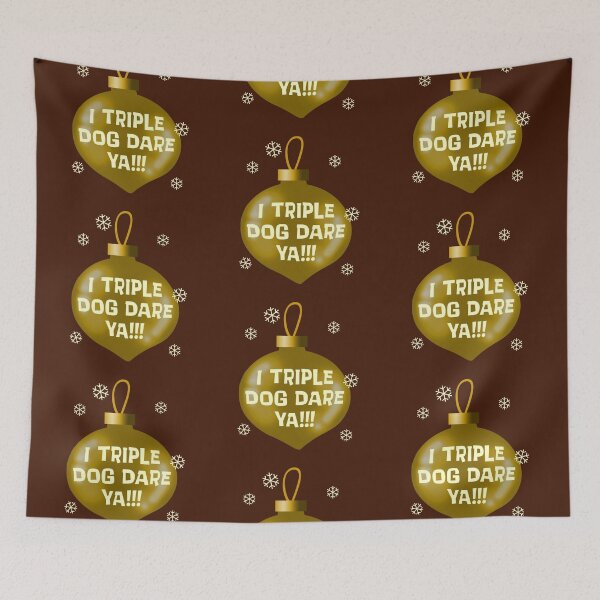 Item preview, Triple Dog Dare Ornament designed and sold by Normbot2000.