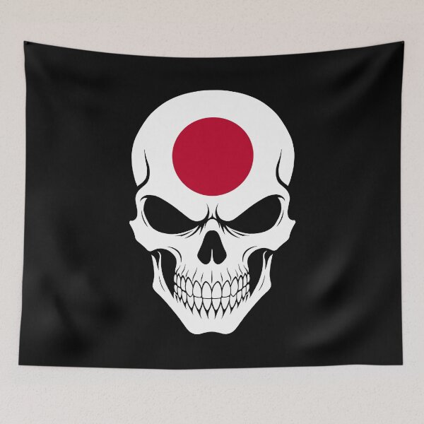 Item preview, Japan Skull Flag designed and sold by JeffBartels.