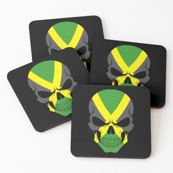 Item preview, Jamaica Skull Flag designed and sold by JeffBartels.