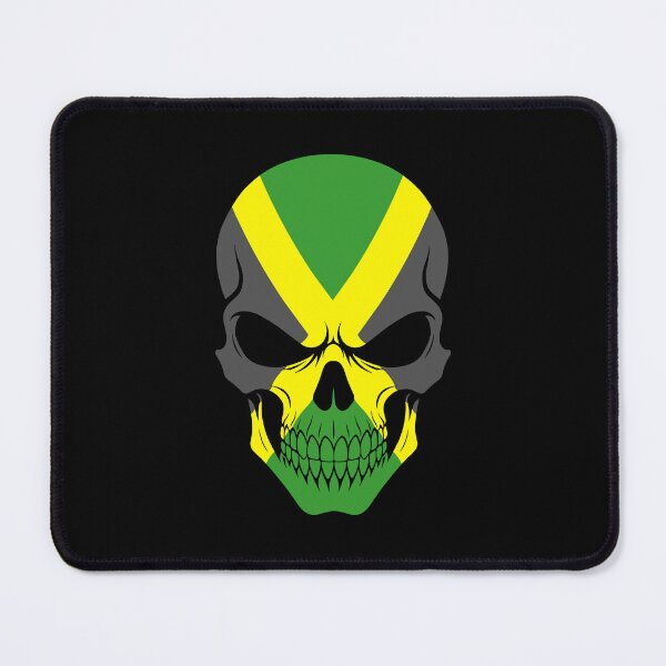 Item preview, Jamaica Skull Flag designed and sold by JeffBartels.