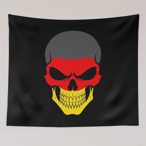 Item preview, Germany Skull Flag designed and sold by JeffBartels.