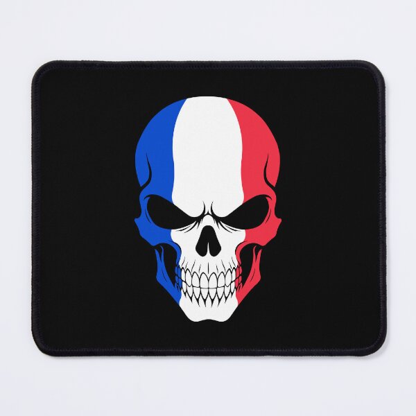 Item preview, France Skull Flag designed and sold by JeffBartels.