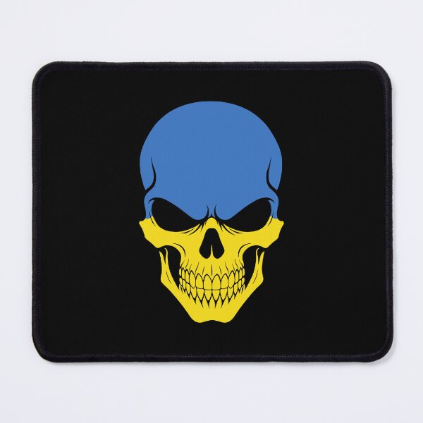 Item preview, Ukraine Skull Flag designed and sold by JeffBartels.