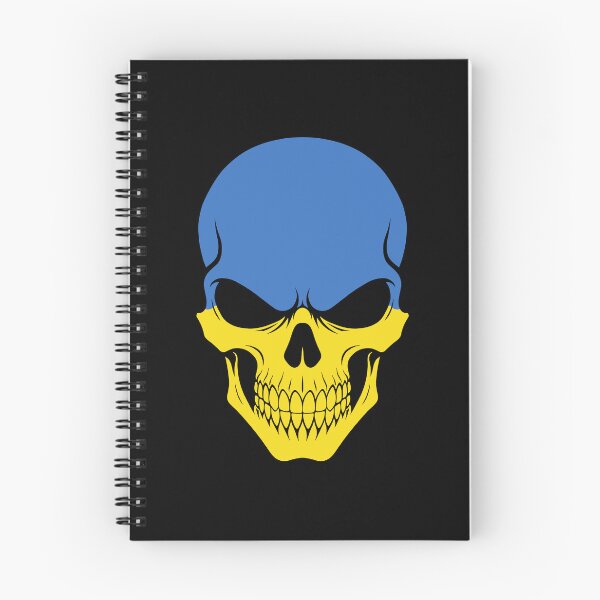 Item preview, Ukraine Skull Flag designed and sold by JeffBartels.
