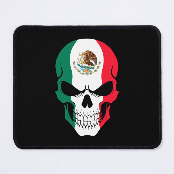 Item preview, Mexico Skull Flag designed and sold by JeffBartels.