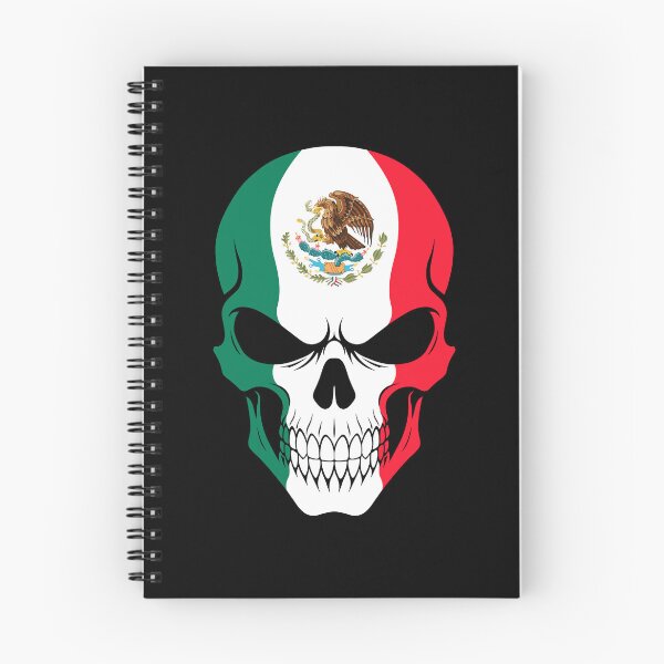 Item preview, Mexico Skull Flag designed and sold by JeffBartels.