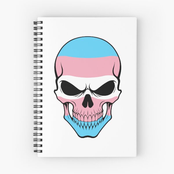 Item preview, Transgender Skull Flag designed and sold by JeffBartels.
