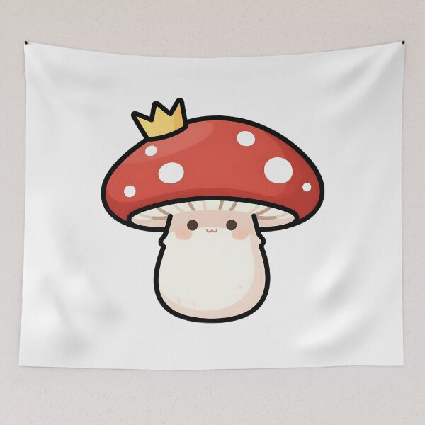 Item preview, Mushroom King designed and sold by GenAnArt.