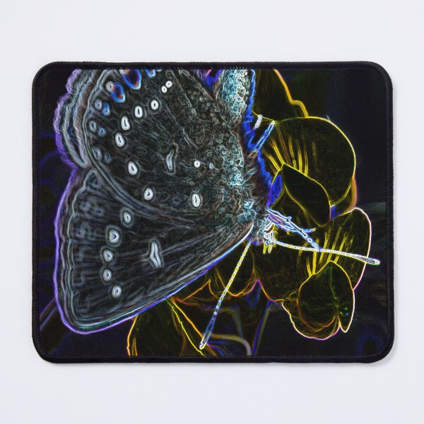 Item preview, Neon Butterfly on Flower Bloom designed and sold by tonivainio.