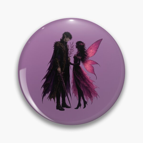 Item preview, Enchanted Twilight Fae | Dark Fairy Prince & Blossom Fairy Romance designed and sold by MysticPurpleHue.