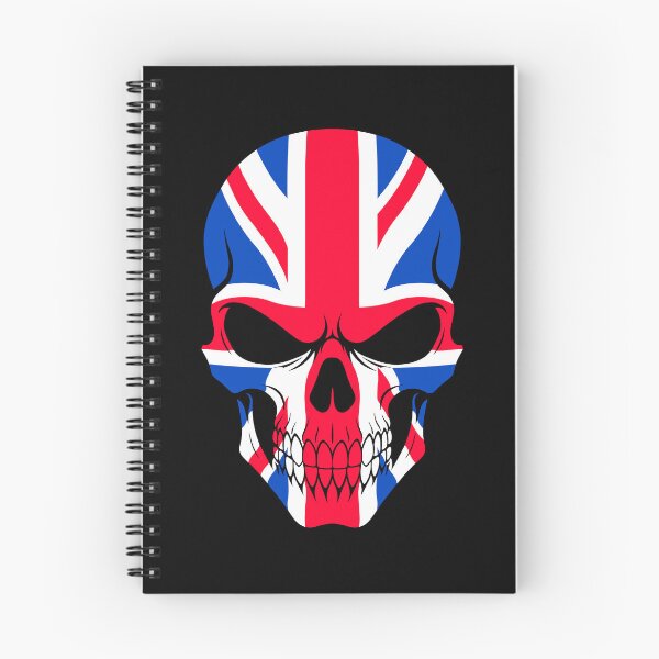 Item preview, Great Britain Skull Flag designed and sold by JeffBartels.