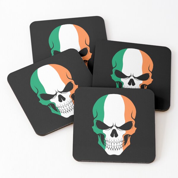 Item preview, Ireland Skull Flag designed and sold by JeffBartels.