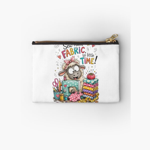 Item preview, Sew Much Fabric Sew Little Time Funny Sewing Quote | Seamstress Quilter Fabric Lover Design designed and sold by EverStitchStudio ★★★★★.
