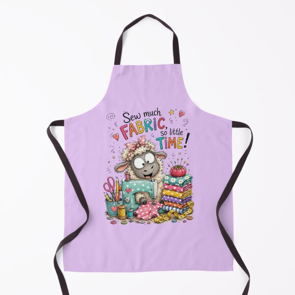 Item preview, Sew Much Fabric Sew Little Time Funny Sewing Quote | Seamstress Quilter Fabric Lover Design designed and sold by EverStitchStudio ★★★★★.