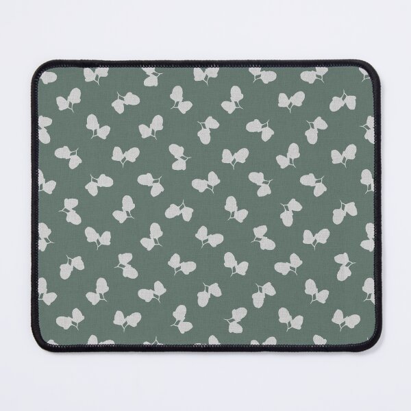 Item preview, off-whtie Botanical Silhouette Floral on evergreen Neutral Cottagecore designed and sold by Designs by christel_treiber.