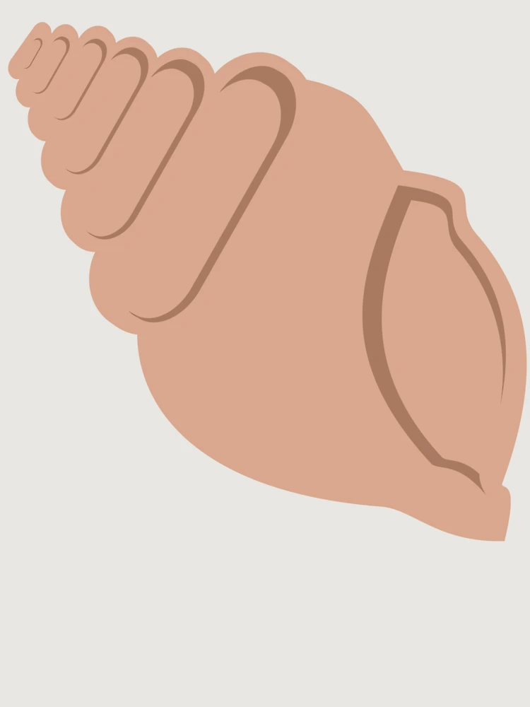 Thumbnail 6 of 6, Premium Oversized Hoodie, Tan Conch Shell designed and sold by Risa-C.