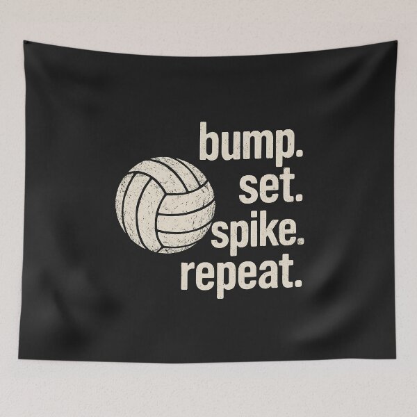 Item preview, Volleyball Mantra designed and sold by Pixel-Lair.