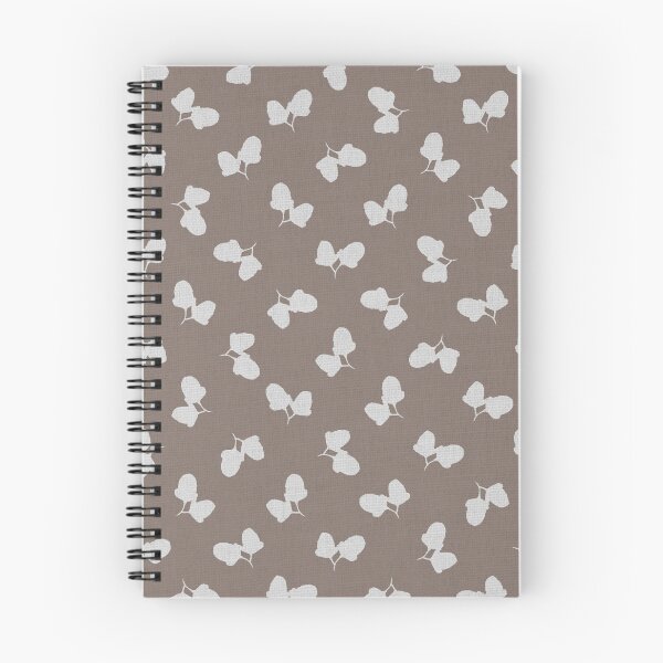 Item preview, off-white Botanical Silhouette Floral on taupe Neutral Cottagecore designed and sold by Designs by christel_treiber.