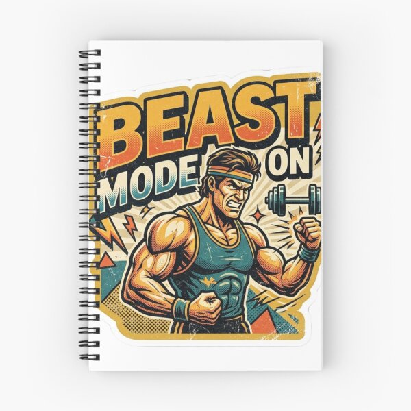 Item preview, Beast Mode On – Fitness & Gym Motivation Graphic designed and sold by ArtisticShape.