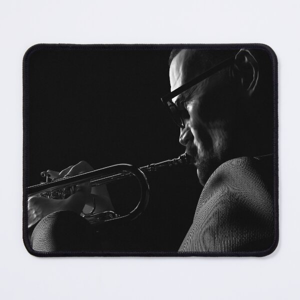 Item preview, Jazz musician playing trumpet designed and sold by OldProgger.