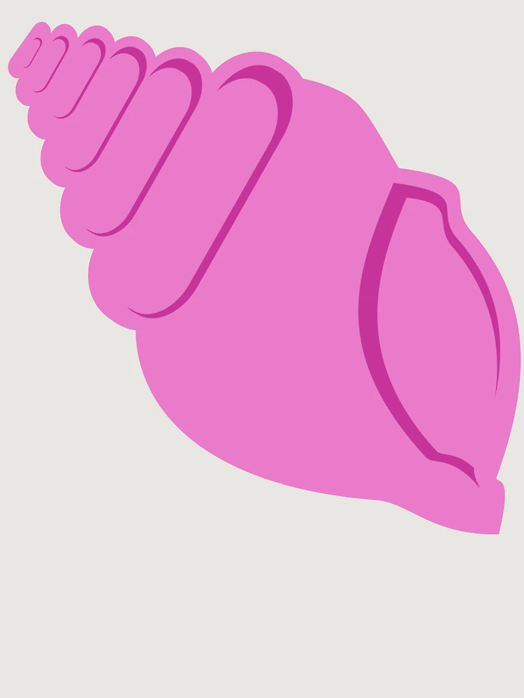 Thumbnail 6 of 6, Premium Oversized Sweatshirt, Pink Conch Shell designed and sold by Risa-C.