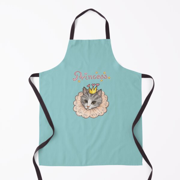 Item preview, Cute Royal Tabby Cat with Crown and Pink Lettering designed and sold by pigeonlovrs.