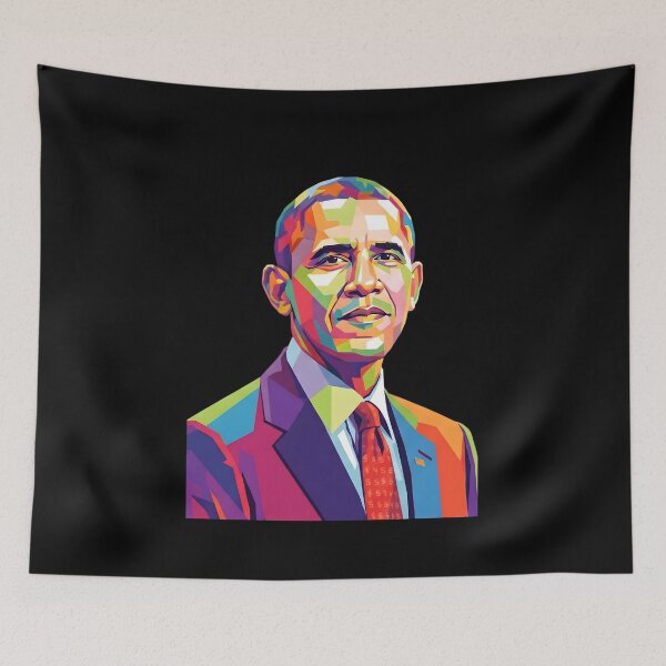 Item preview, Barack Obama Pop Art designed and sold by fiverofthebox.