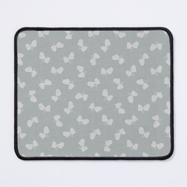 Item preview,  off-white Botanical Silhouette Floral on blue grey Neutral Cottagecore designed and sold by Designs by christel_treiber.