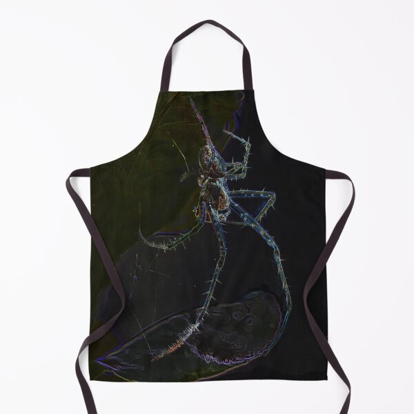Item preview, Glowing Spider on Leaf designed and sold by tonivainio.