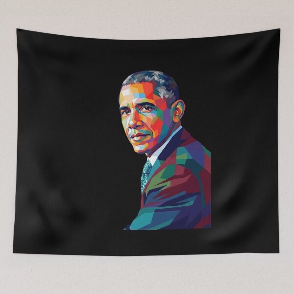 Item preview, Barack Obama Pop Art designed and sold by fiverofthebox.