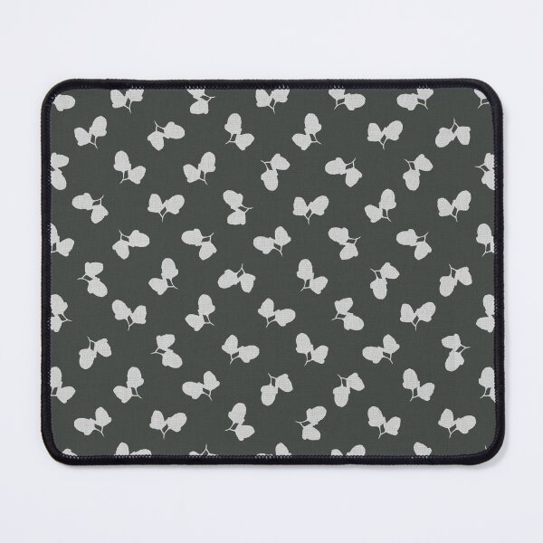 Item preview,  off-white Botanical Silhouette Floral on charcoal Neutral Cottagecore designed and sold by Designs by christel_treiber.
