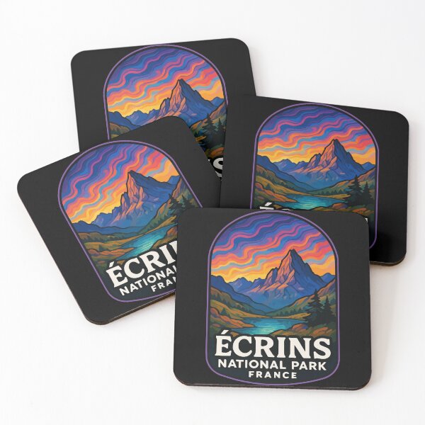 Item preview, Ecrins National Park Trippy Travel designed and sold by TomFrontierArt.