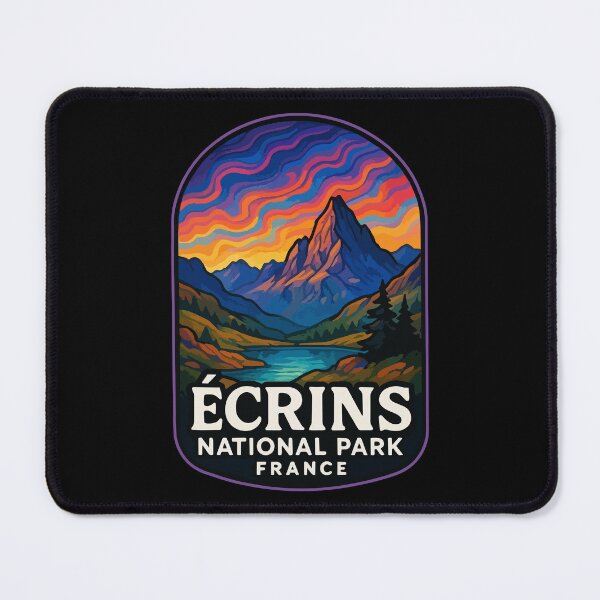 Item preview, Ecrins National Park Trippy Travel designed and sold by TomFrontierArt.